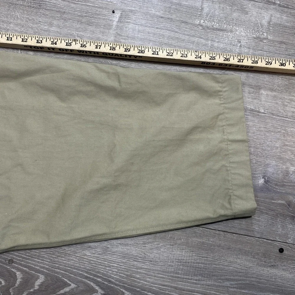 Atlantic Rancher Pants Mens 40x26 Beige Cotton Chino Straight Leg Casual‎ Twill